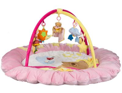 China Rosa Baby-Spiel-Turnhalle und Matte, Baby-wachsendes Baby-musikalische Spiel-Turnhalle zu verkaufen