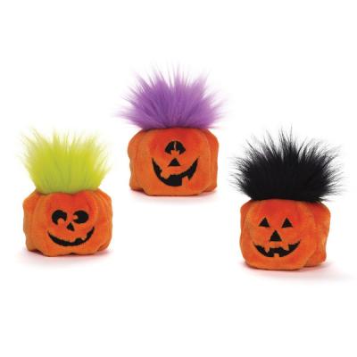 China Pequeños juguetes rellenos lindos de la felpa de Halloween del juguete de la calabaza con el logotipo de encargo en venta