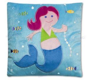 China Personifizierte Baby-Kissen-reizende Disney-Prinzessin Mermaid Plush Square Pillows zu verkaufen