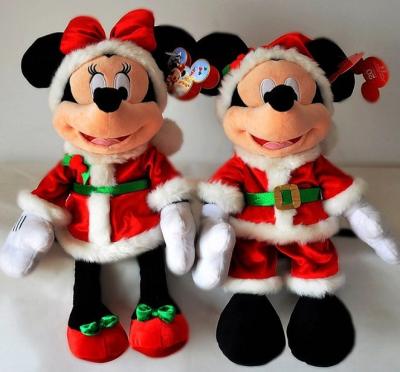 China 18inch Kerstmis Mickey Mouse van manierdisney en Minnie Mouse-Pluchespeelgoed Te koop