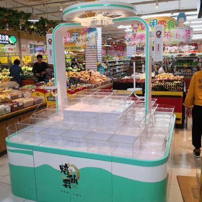 China ODM TT011 mall snack shopiing display stand for sale