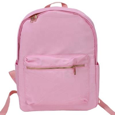 China Low MOQ Waterproof Stock Outdoor Custom Sports Diaper Bags Handsome Women Men Kids Backpack School Bags for sale