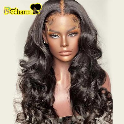 China Straight Brazilian Glueless 360 Lace Frontal Wig, Hot Sale Pre Plucked Lace Front Wig, Glueless Hair 5x5 Lace Closure Hair Wig for sale