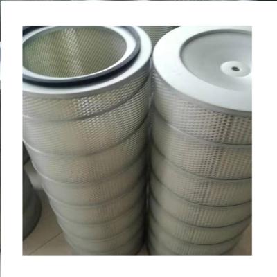 China Advertising Company Industrial Dust Cartridge Dust Collection Equipment Filter Element Cylindrical Dust Collection Filter for sale