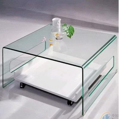 China Hotels Glass Bending Machine Hot Furnace Make Curved Glass Table Used For Fish Tank / Display Cabinet / Railing for sale