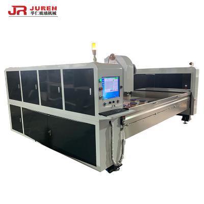 China Building Material Shop 3 Axes CNC Glass Cutting Machine Automatic Waterjet Glass Processing Machinery For Glass Cutting And Irregular Shaped Beveling for sale