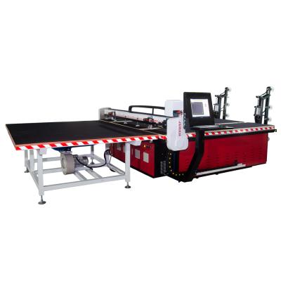 China Building Material Shops CNC Loading Glass Cutting Machine Automatic Machine Load Cut Glass With Breaking Table For Building Glass for sale