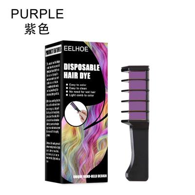 China Washable Chalk Easy Comb Hair Operation Temporary Hair Color Dye For DIY Halloween Birthday Party Christmas Hair Decoration for sale