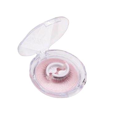 China Natural Soft High Quality Make Up Accessories Self Adhesive Reusable Glueless False Eyelashes for sale