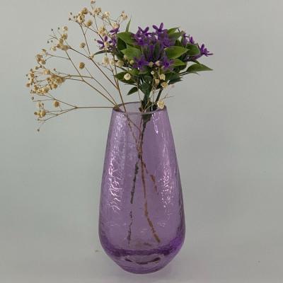 China Traditional European creative glass vase for flower decoration small vase manufacturer glass wholesale for sale