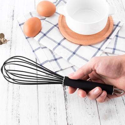 China Amazon Hot Selling Viable Cooking Tool Silicone Egg Beater, High Quality Professional Kitchen Tools Silicone Egg Beater for sale