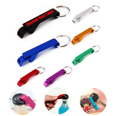 China Fast Shipping Viable Multifunctional Colorful Mini Keychain Beer Bottle Opener,Cheap Price Portable Bottle Opener Key Chain With Logo for sale