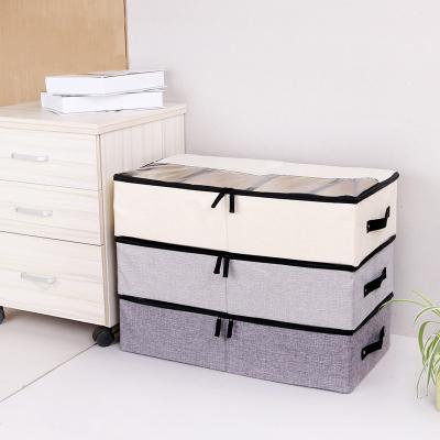 China Multifunctional Foldable Sustainable Under Bed Storage Box Clothes Storage Giant Shoe Organizer Shoe Box for sale