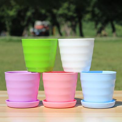 China Wholesale Modern Big Size Garden Gallon Nursery Plastic Cheap Flower Pots Tree Plant for sale