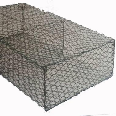 China High Quality Cheaper Price Corrosion Resistance Zinc Wire Gabion Box Mesh Nets For Garden for sale