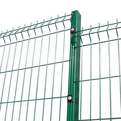 China Anping Easily Assembled Decorative Garden Welded Curved Wire Mesh / Triangular Bending Wire Mesh Fence For Hot Sale for sale