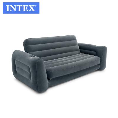 China Modern INTEX 66552 SLIDE-OUT SOFA LIVING ROOM INFLATABLE SOFA BED for sale