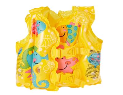 China Intex 59661 Tropical Friends Swim Vest Inflatable Kids Pool Vest 33*21*25.5cm for sale