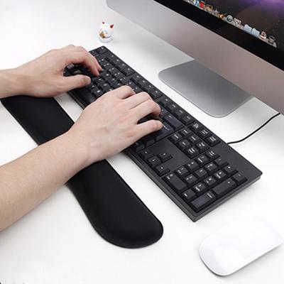 China With Custom Logo Wrist Rest Support Foam Mouse Pad Silicone Mouse Pad With Wrist Rest Factory Docking With Wrist Rest for sale