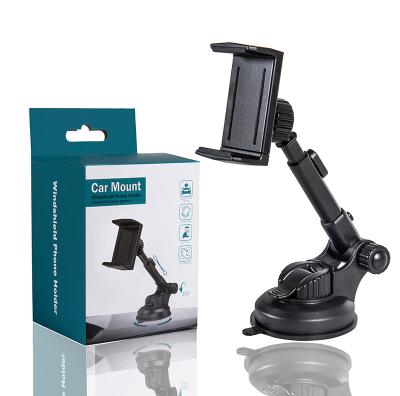 China Vehicle Mounted Integrated Type Adjustable 360 ​​Angles Mobile Phone Car Mount Factory Outlet Universal Freely Rotating Holder for sale