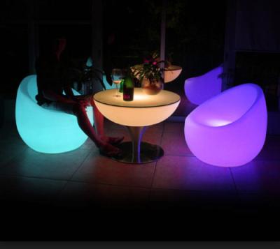 Chine Meubles modulaires de barre de cocktail de la partie décorative LED de lampe de nuit allumant les meubles en plastique de compteur de barre de PE portatif à vendre