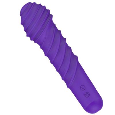 China O silicone completo recarregável cobriu varinha impermeável Handheld do vibrador do pênis da mulher do vibrador do sexo fêmea do ponto de G à venda