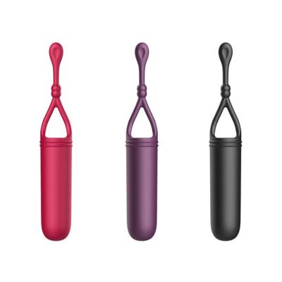 Китай Massager пули RoHS 18mm вибрируя 10 частот пули силикона удаленной продается