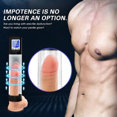 China Enhance Penis Enlargement Silicocne Male Masturbator Vacuum Pump for sale