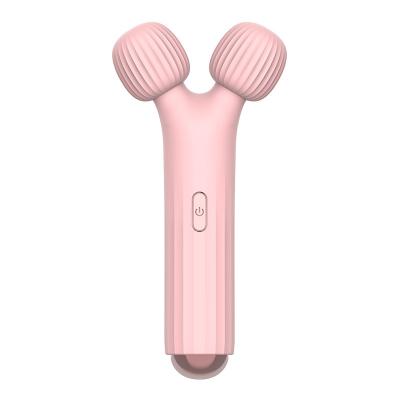 China Stimulator da varinha da massagem de Toy Sucking Double Head Vibrator do sexo do vibrador de RoHS à venda