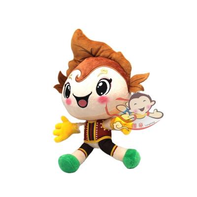 China Plush Customized Stuffed Plush Human Doll Mascot Doll Toys Custom Logo Soft Stuffed Toy For Animal for sale