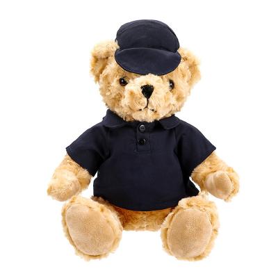 China Professional Custom Made Stuffed Plush Toy Bear Doll Bear for Plush Toy Doll Wedding Gift Plush Year Toy for sale