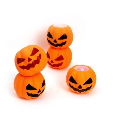 China New and Strange Glowing Tricky Funny Decompression Ghost Pumpkin Halloween Decompression for Children's Toys Gift for sale