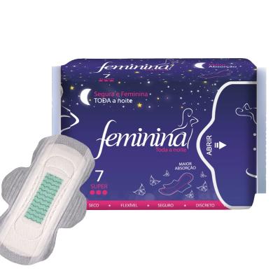 中国 女性夜使用生理用ナプキンの使い捨て可能なMenstrual期間の衛生学の衛生パッド 販売のため