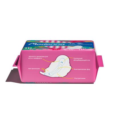 Chine Serviette hygiénique ultra fine en coton OEM pour femmes respirantes portant des serviettes hygiéniques Maxi à vendre