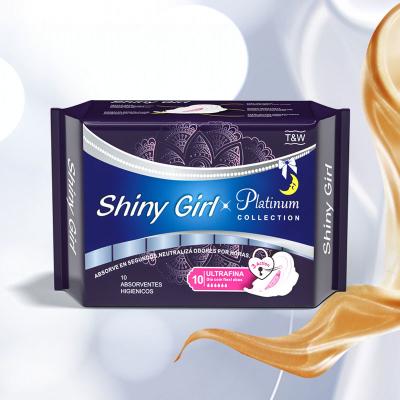 China Señora disponible Panty Liners Ultra del uso del día del trazador de líneas de las bragas del algodón orgánico ligeramente en venta