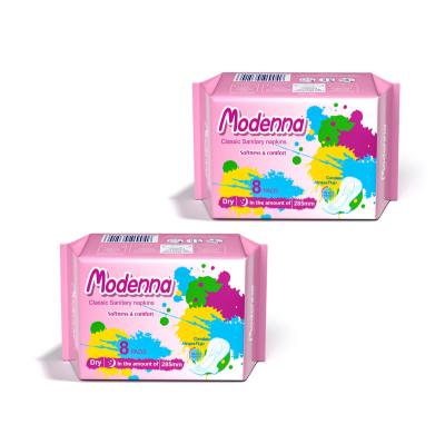 China Custom Biodegradable Period Pads Eco Friendly Disposable Private Ultra Thin Pads for sale