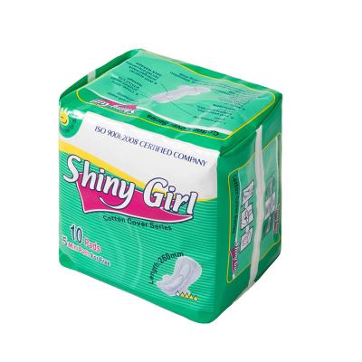 China Hot Sale Organic Cotton Disposable Sanitary Pad Fo Women Competitive Price Natural Feminine Hygiene Lady sanitary Napkin zu verkaufen