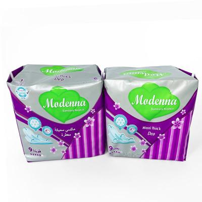 China Hospital Sanitary Napkin Ladies Sanitary Towel Super long Women Pads with 100%Cotton For Heavy Flow Use Wholesale Price à venda