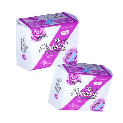 Cina Customized Super Absorbent Eco Friendly Sanitary Pads With Mesh Top Sheet in vendita