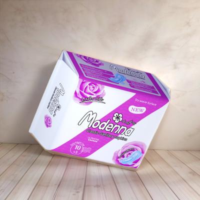 Cina Personalized Quick Drying Surface Organic Sanitary Pads With Breathable PE Film in vendita