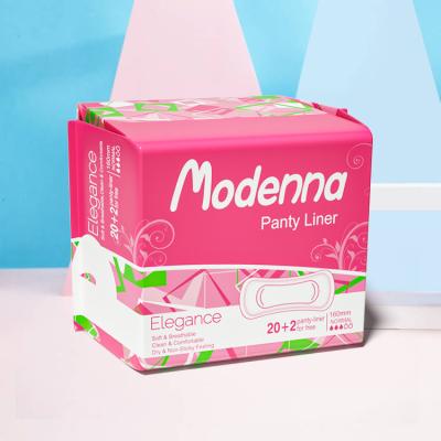 Cina OEM biodegradabile donna donna cotone organico tovaglioli sanitari per donna panty liner in vendita