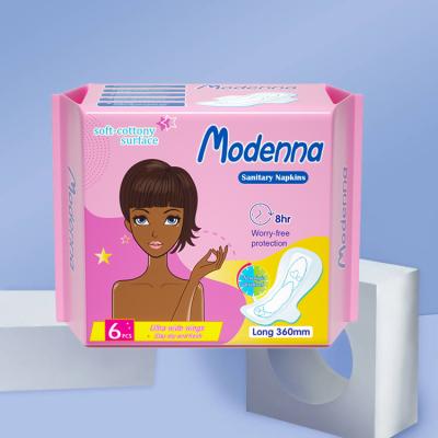 China Mujeres Mujeres Período menstrual Super absorción personalizada Accesorios sanitarios desechables de algodón orgánico en venta