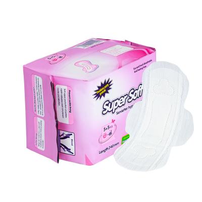 China Gratis voorbeeld OEM / ODM Service Japan SAP Soft White Lady Napkin Sanitaire pads voor vrouwen Te koop