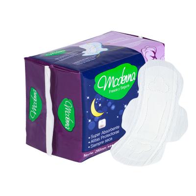 China Pad sanitario desechable de súper absorción Pad menstrual para mujeres en venta