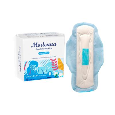 China Pedaço menstrual feminino de forma branca para melhor absorção e proteção discreta à venda