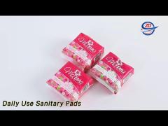 Organic Daily Use Sanitary Pads 245mm Wood Pulp Non Woven / Mesh