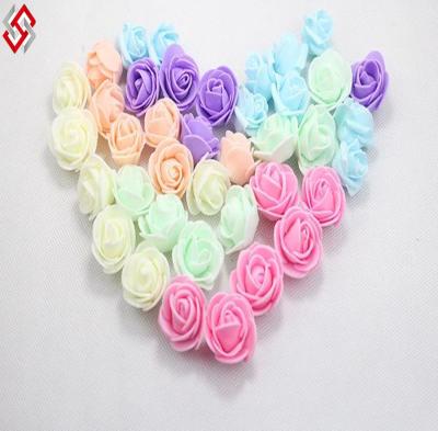 China Best selling foam rose corsage flower head for sale