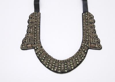 China China A Rhinestone beaded necklace Jewelry Handcraft Beaded Necklaces(NL-078) for sale