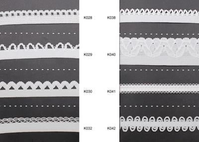 Cina Assottigli il nastro dell'elastico del raso di Wave in vendita
