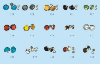 China Custom Snap Buttons Nailhead Stud for sale